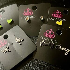 Paparazzi Heart, Teardrop and life says Jewelry Set - Black, Green, Yellow